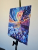 Celestial Sunset by the Sea Painting