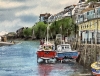 Low tide at Looe, cornwall