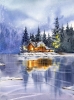 House on the lake. Scandinavia #2