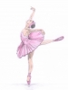 Swan Lake Ballerina in Pink