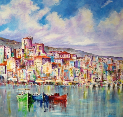 Skiathos  Greece   Ltd. Ed. PRINT of 75 Ref SN 0373 PRINT