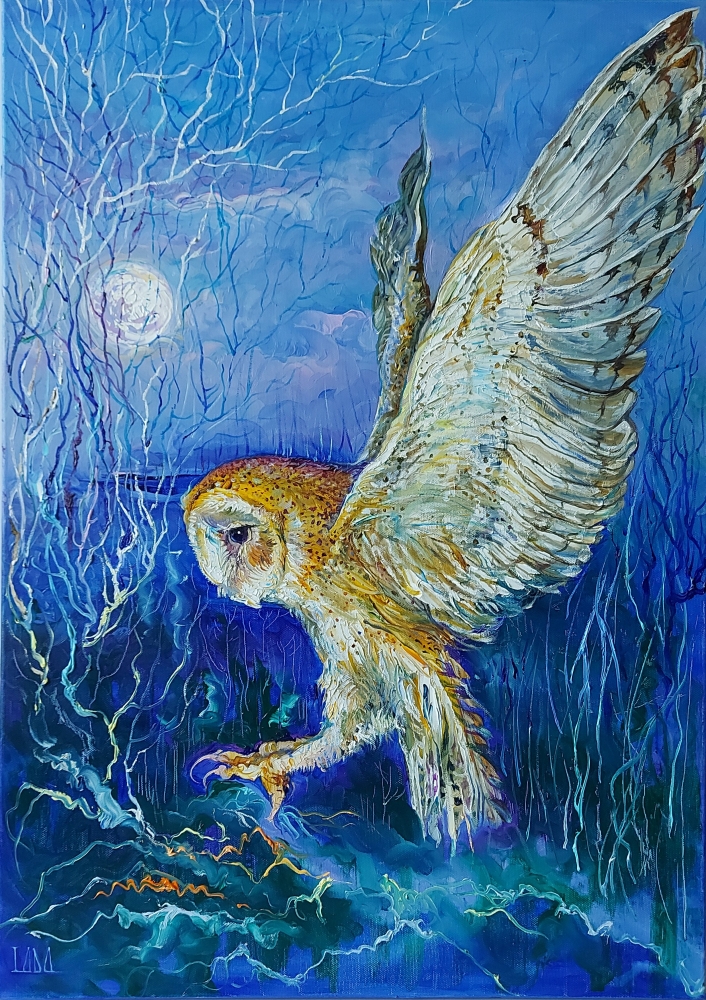 Flying owl