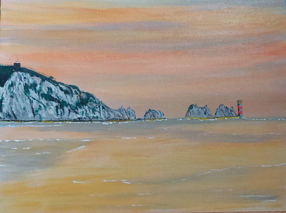 The Needles at dawn