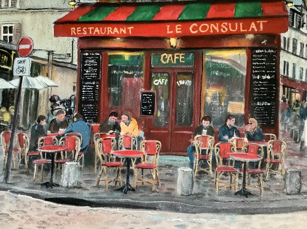 Le Consulat Paris cafe