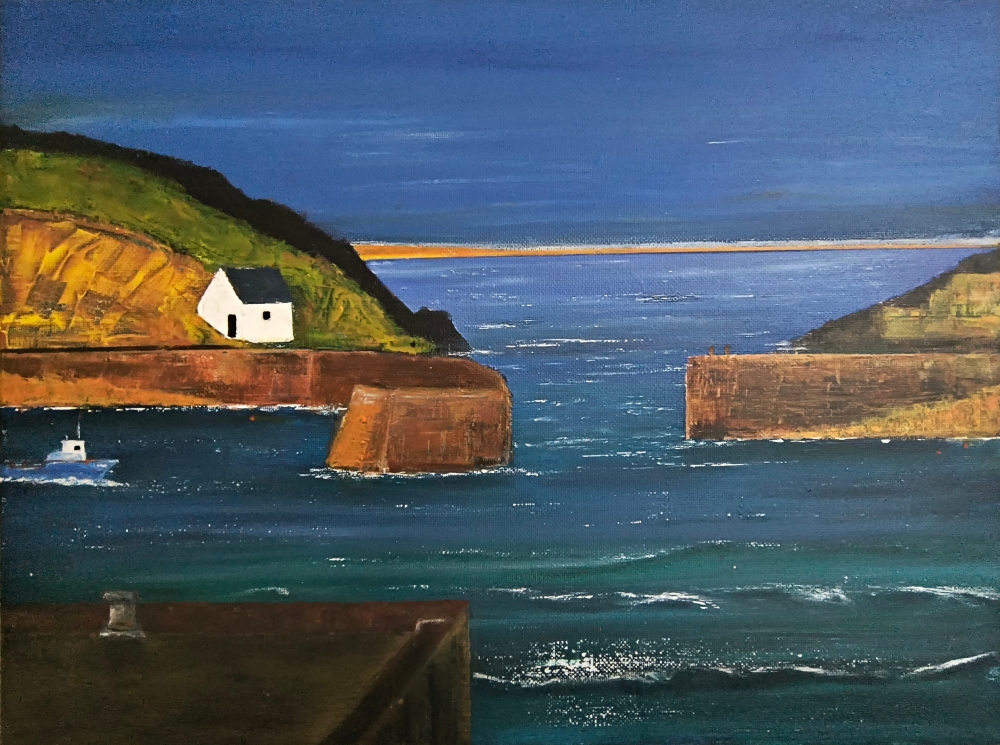 Porthgain Evening Tide -  Pembrokeshire