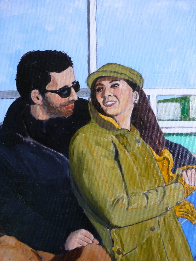 Couple on the Pier