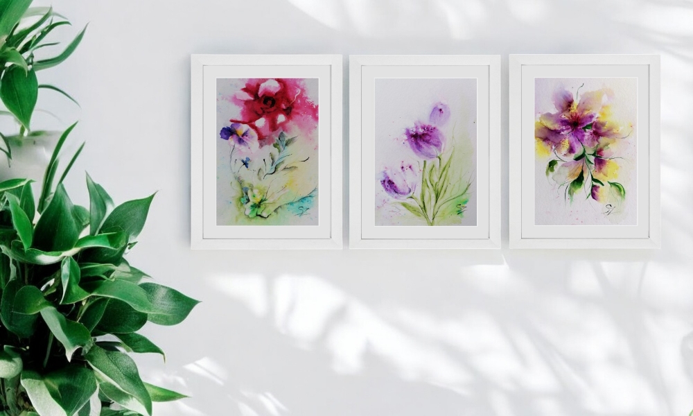 Flower Triptych