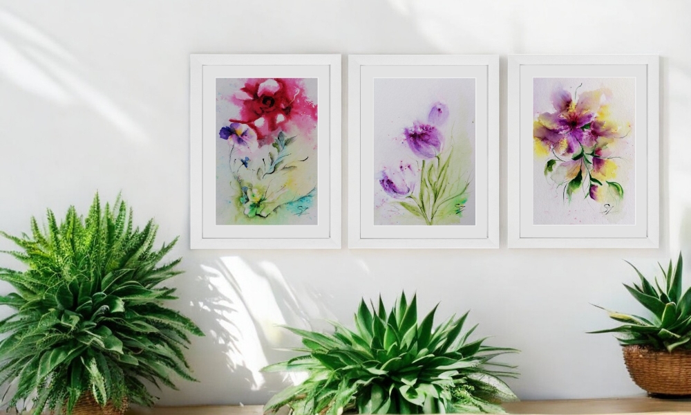 Flower Triptych