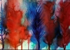 Red and Blue Trees 