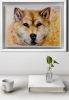 Shiba Inu painting 