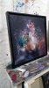 Framed fascinating abstract portret of poet oneiric by master O Kloska