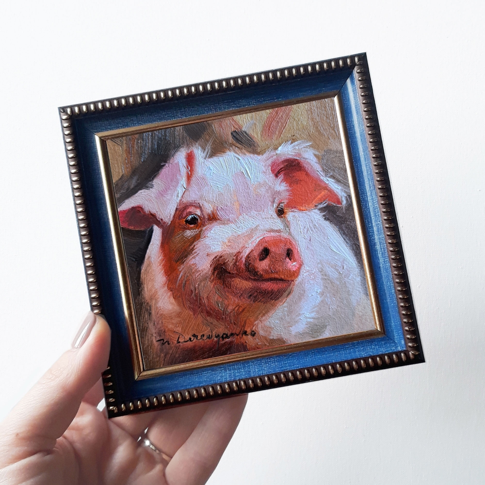 Piggy portrait