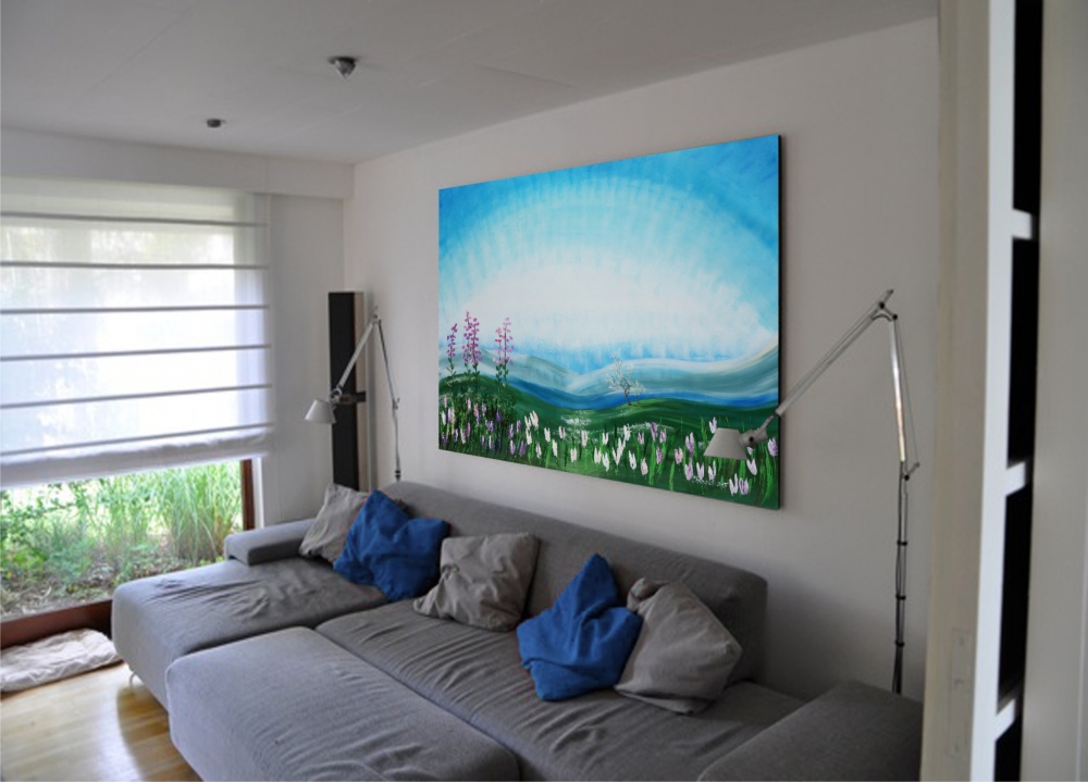 Spring B048 large canvas