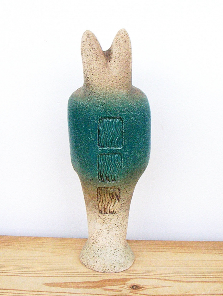 Anubis Jackal Headed Ancient Egyptian God - Ceramic Sculpture
