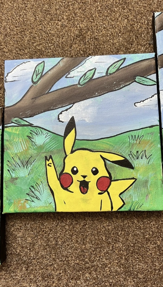 Pokemon paintings 