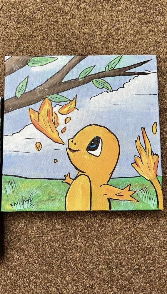 Pokemon paintings 