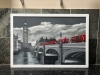 Buses on Westminster Bridge