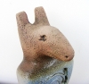 Set - Mythological Animal Headed Ancient Egyptian God - Ceramic Sculpture