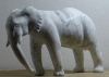 Carrara Marble Wild Animal - Elephant 1