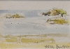 TREARDDUR BAY , ANGLESEY, NORTH WALES -WATERCOLOUR STUDY NO2