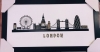 LONDON panoramic Baltic Amber Art