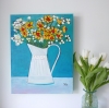 Spring Flowers in a Vintage Vase