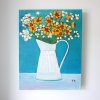 Spring Flowers in a Vintage Vase