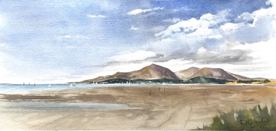 SAILING BELOW THE MOURNE MOUNTAINS