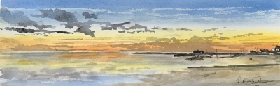 Evening at Lyme Regis