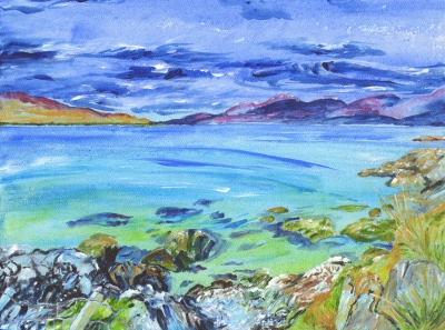 Sea Green Scarasta Beach