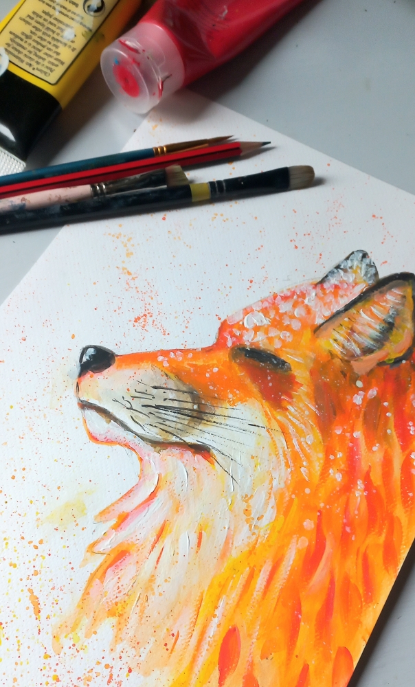 Winter fox