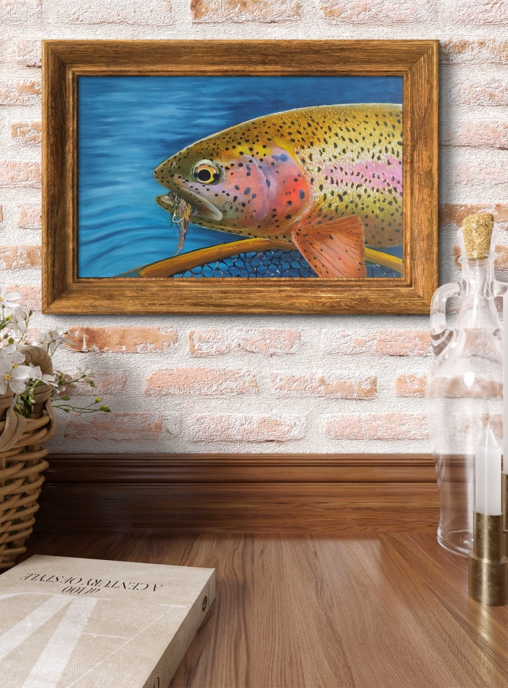 Rainbow Trout Painting