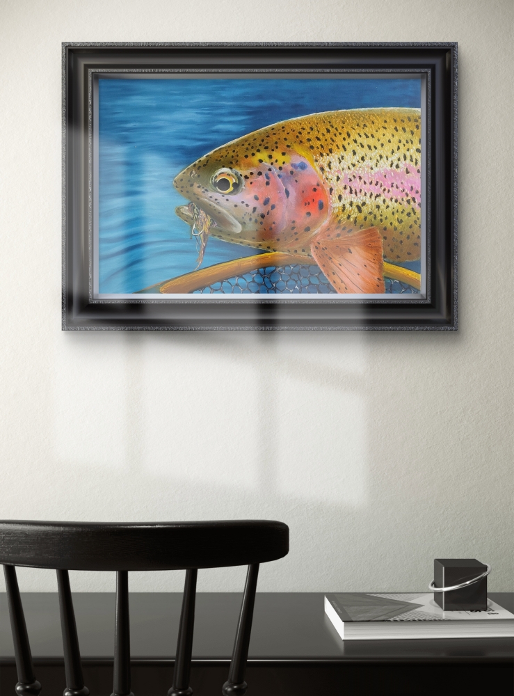 Rainbow Trout Painting