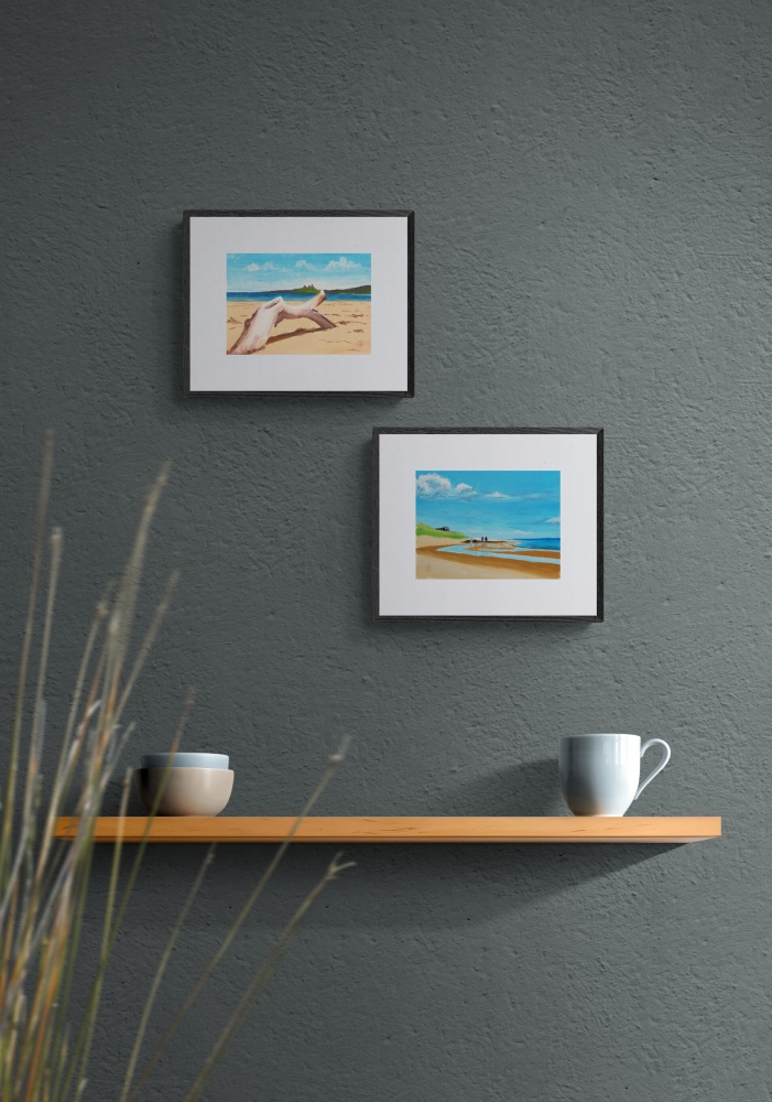 Embleton Beach Diptych 1