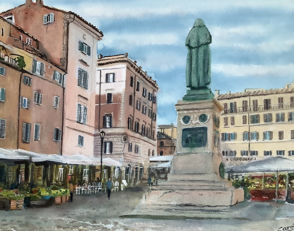 Campo de' Fiori, Rome.