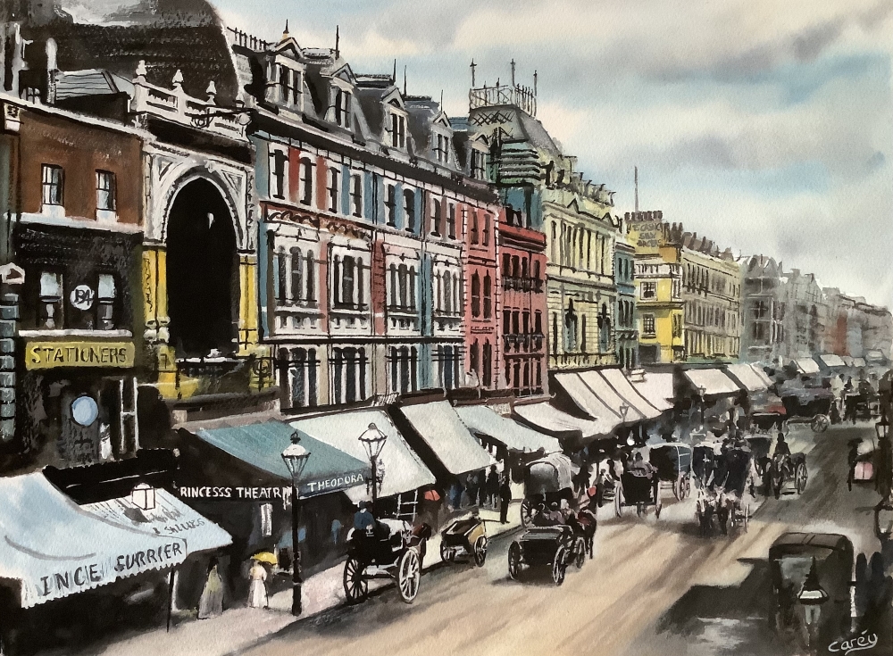 Old Regent street, London 