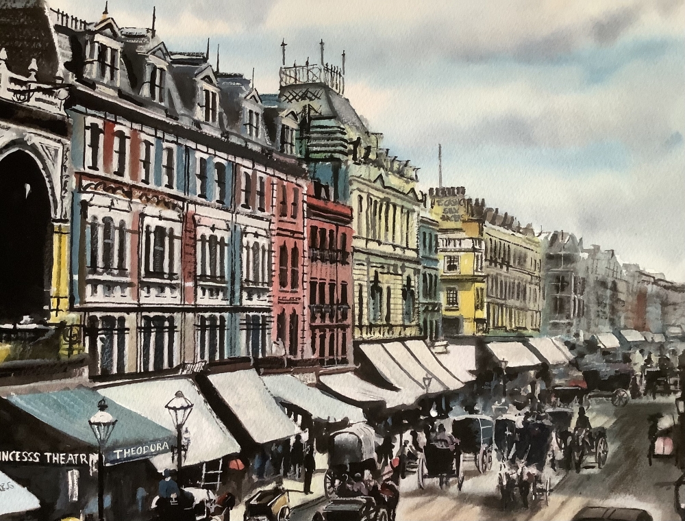 Old Regent street, London 