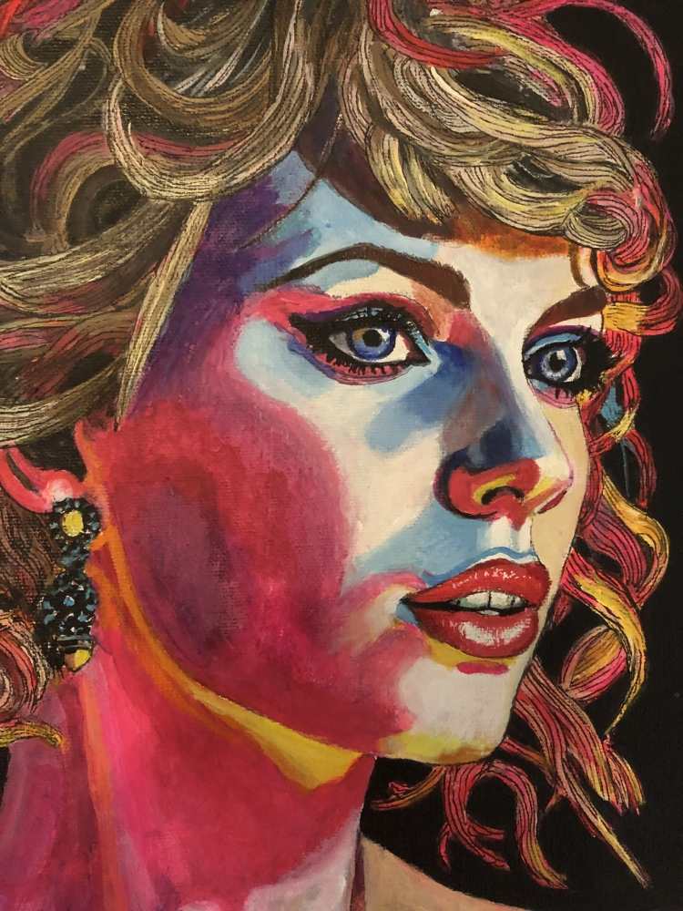 Portrait of Taylor Swift