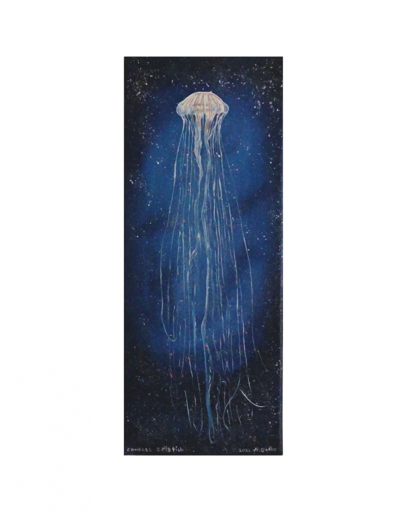 'Chandelier of the Abyss' Compass Jellyfish