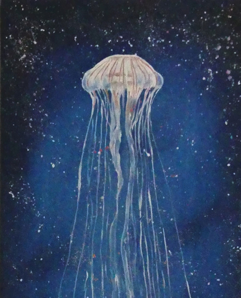 'Chandelier of the Abyss' Compass Jellyfish