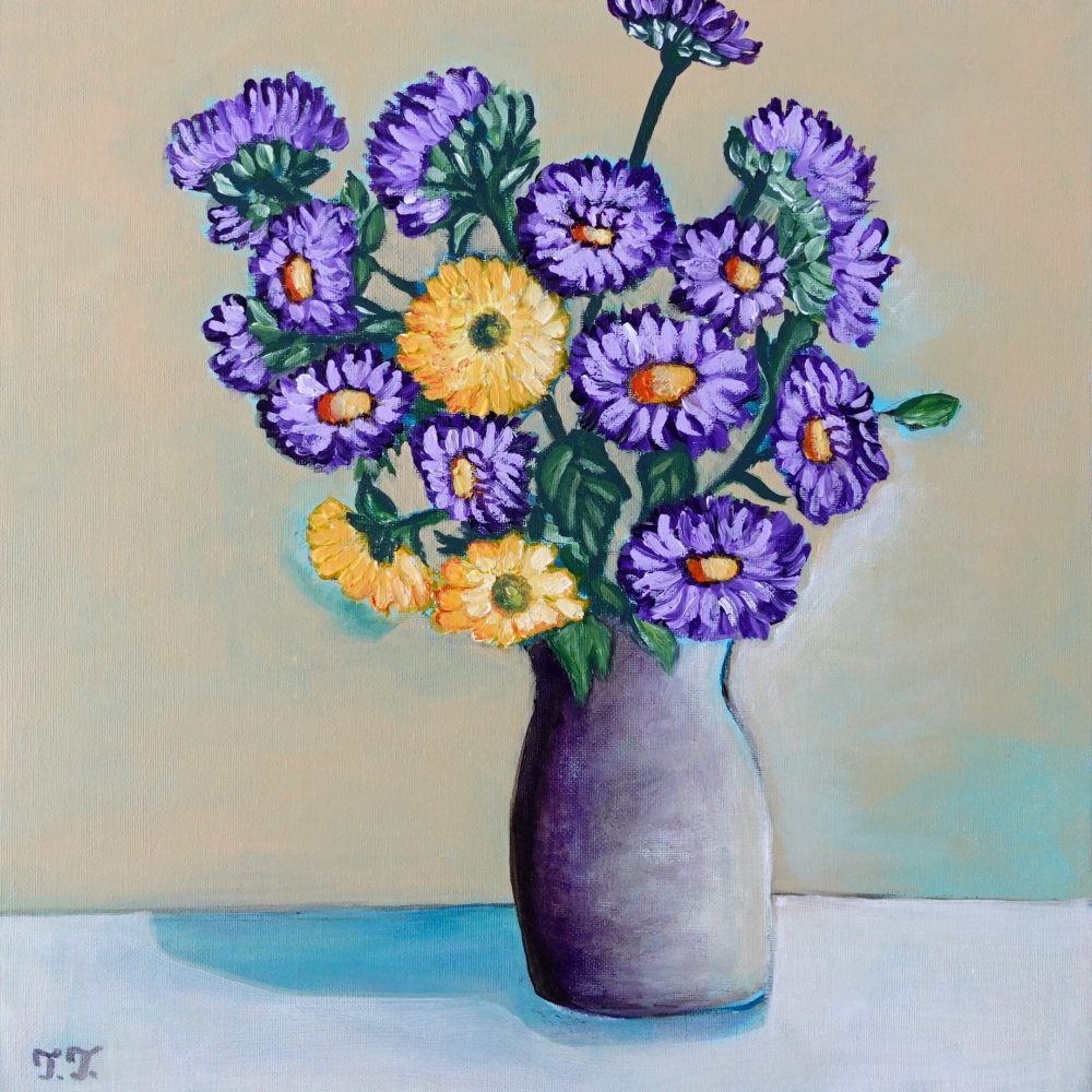 Purple Chrysanthemum 