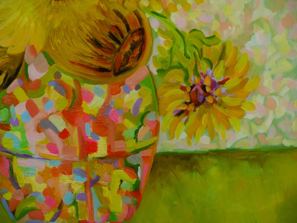 Sunflowers in a Vase 2024 