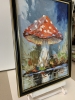 Fly agarics.#5. Landscape with mushrooms.