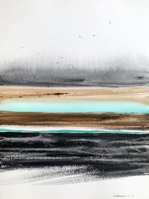 Abstraction River in the valley #2