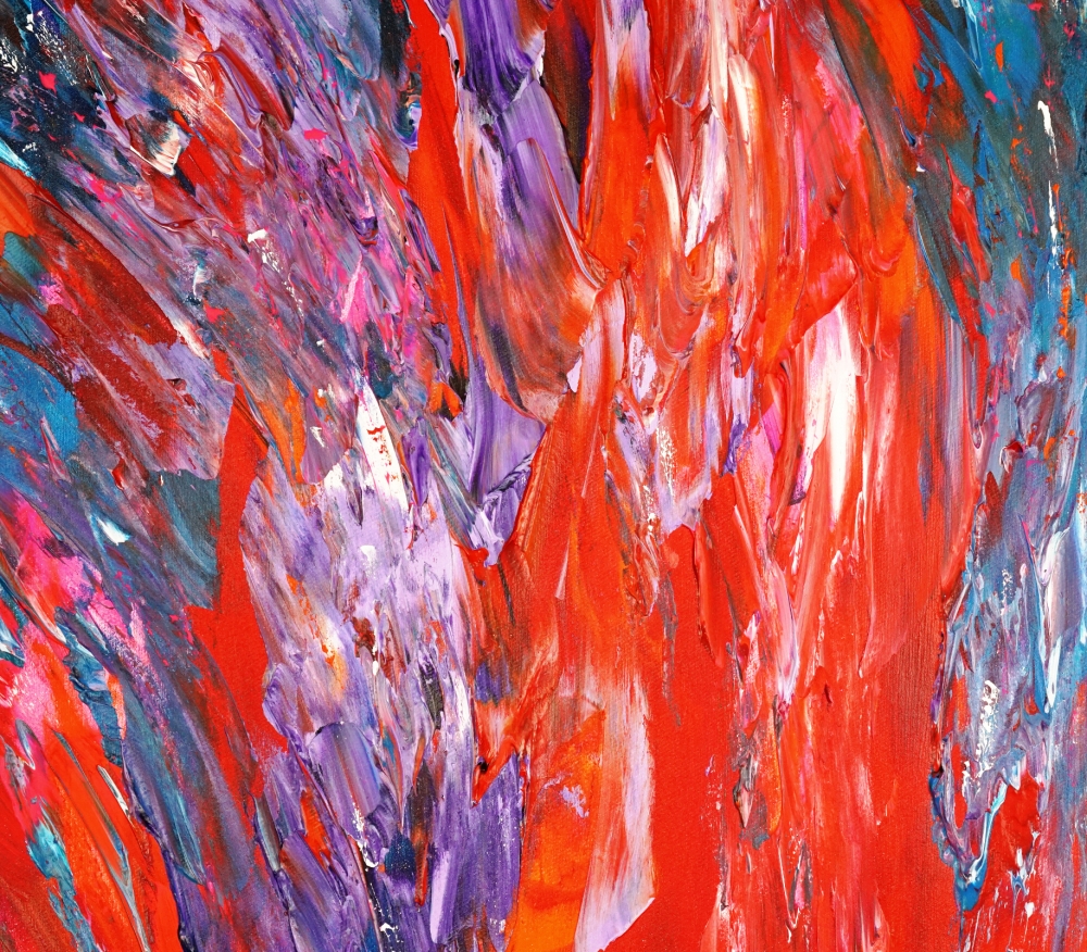 Red Energy Abstraction XL 2