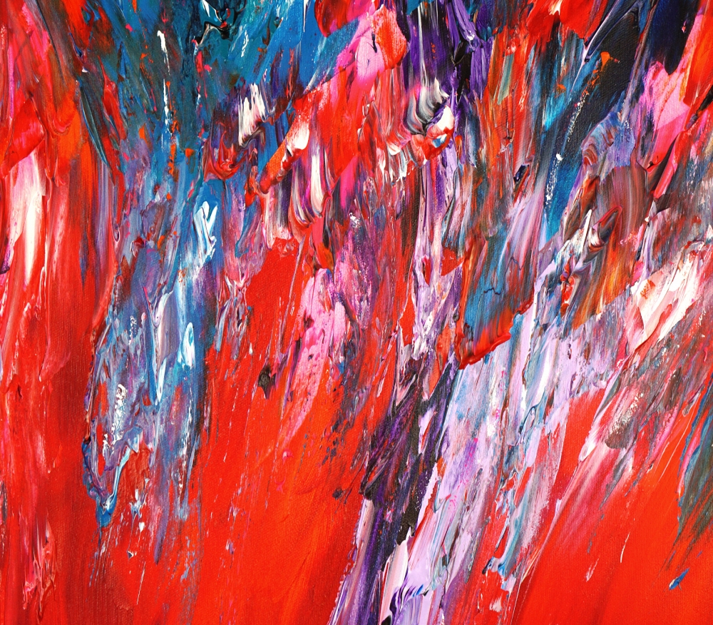 Red Energy Abstraction XL 2