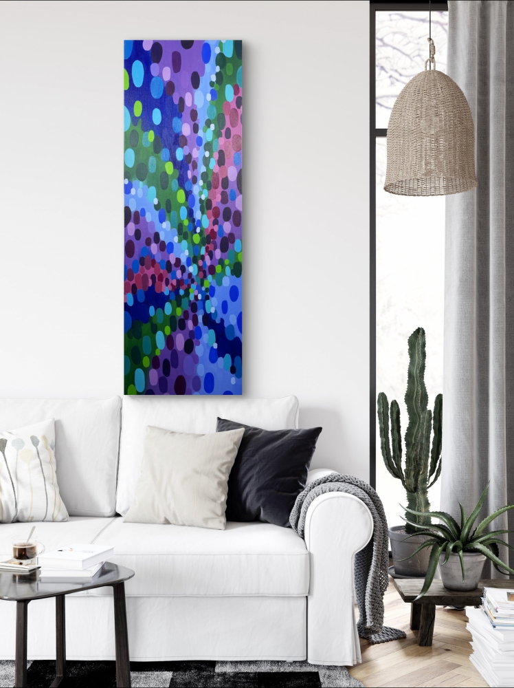 Bright city lights *30 x 90cm*