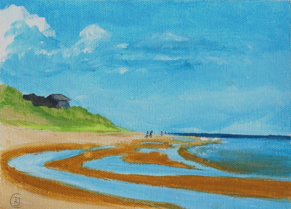 Embleton Beach Diptych 3