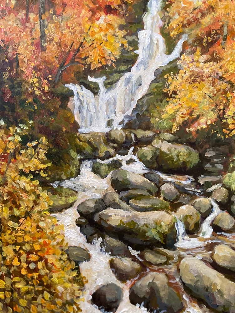 Waterfall in Autumn