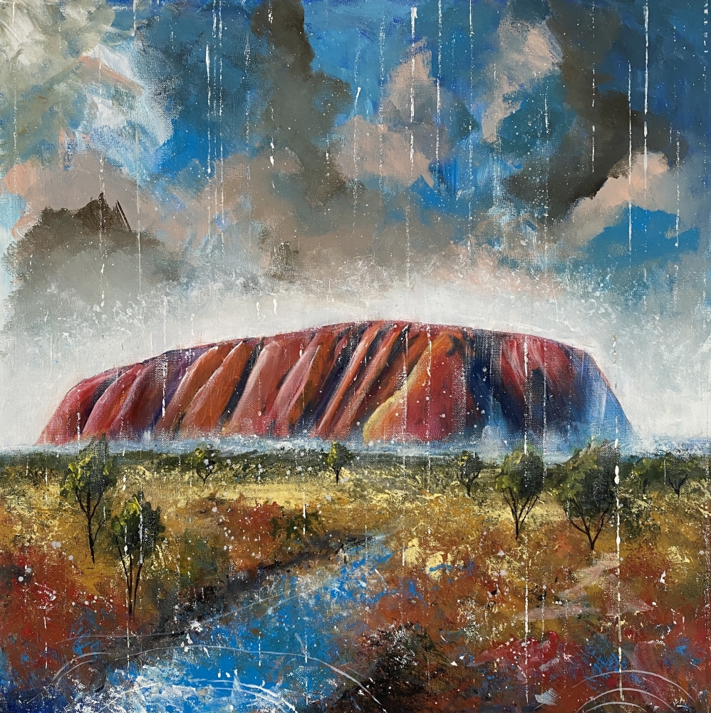 Rainfall At Uluru